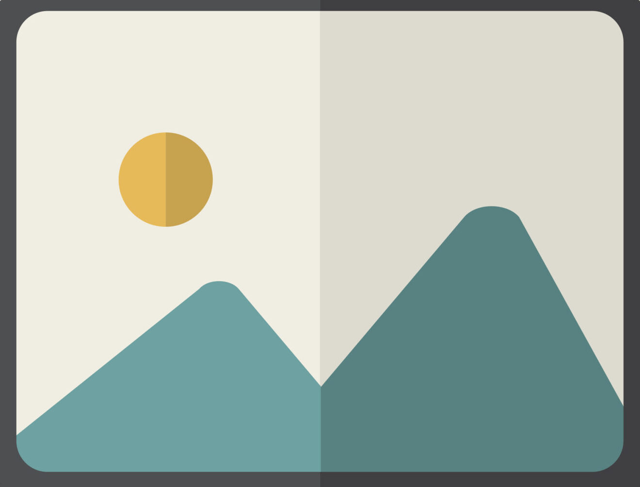 Illustration of gallery icon